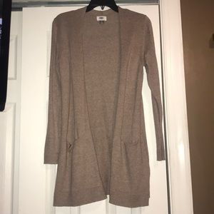Old Navy light brown/tan long sleeve cardigan